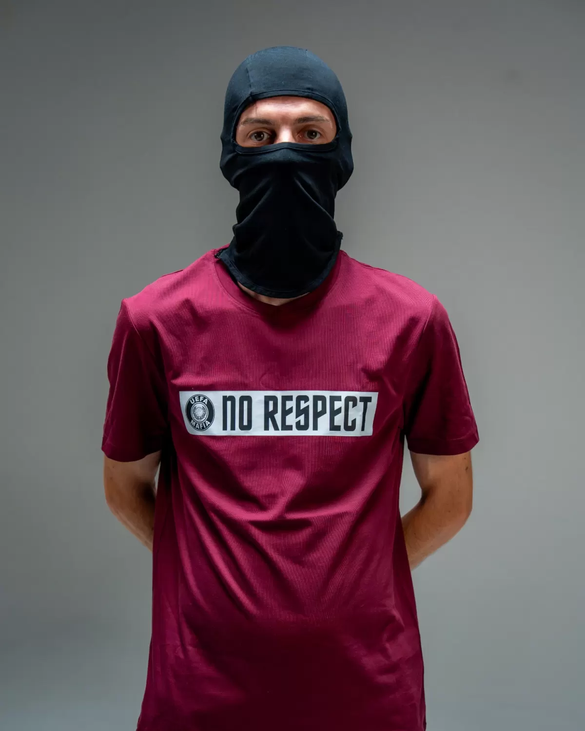 NO RESPECT - JH - BURGUNDY - MAJICA - 2