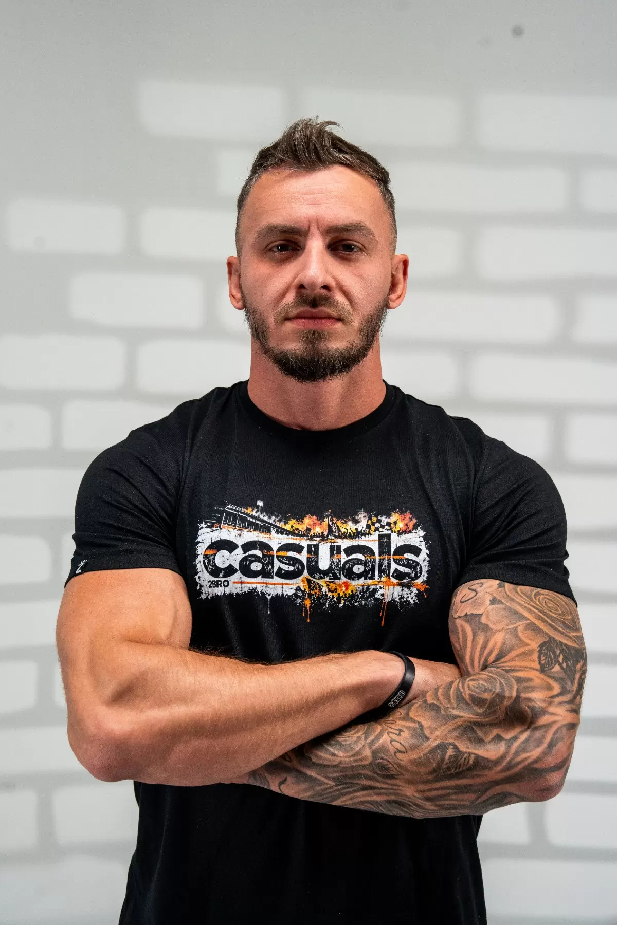 CASUALS - 2BRO - MAJICA - BLACK - 4