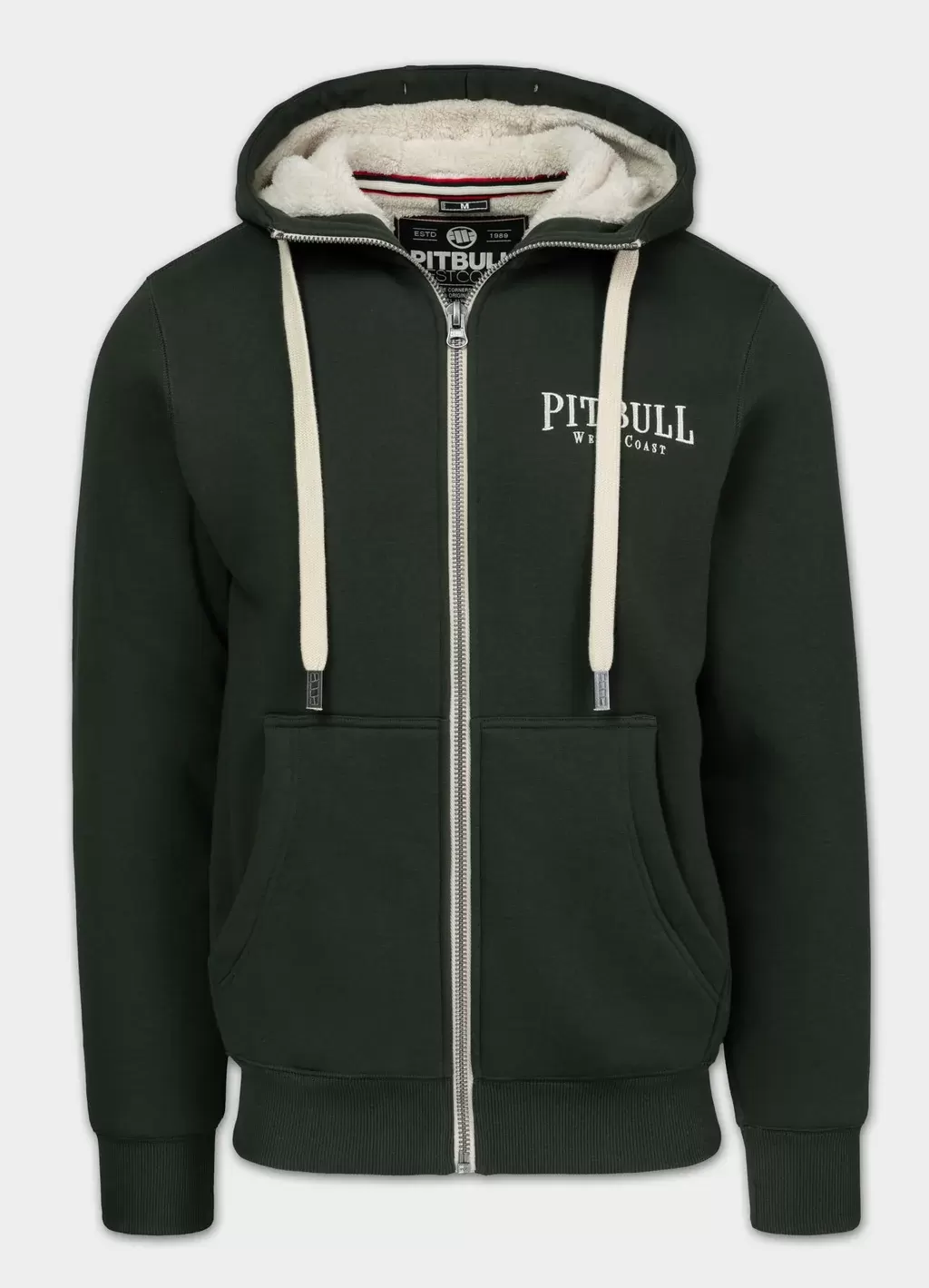 Zip-up hoodie RUFFIN DETROIT - GREEN - 8
