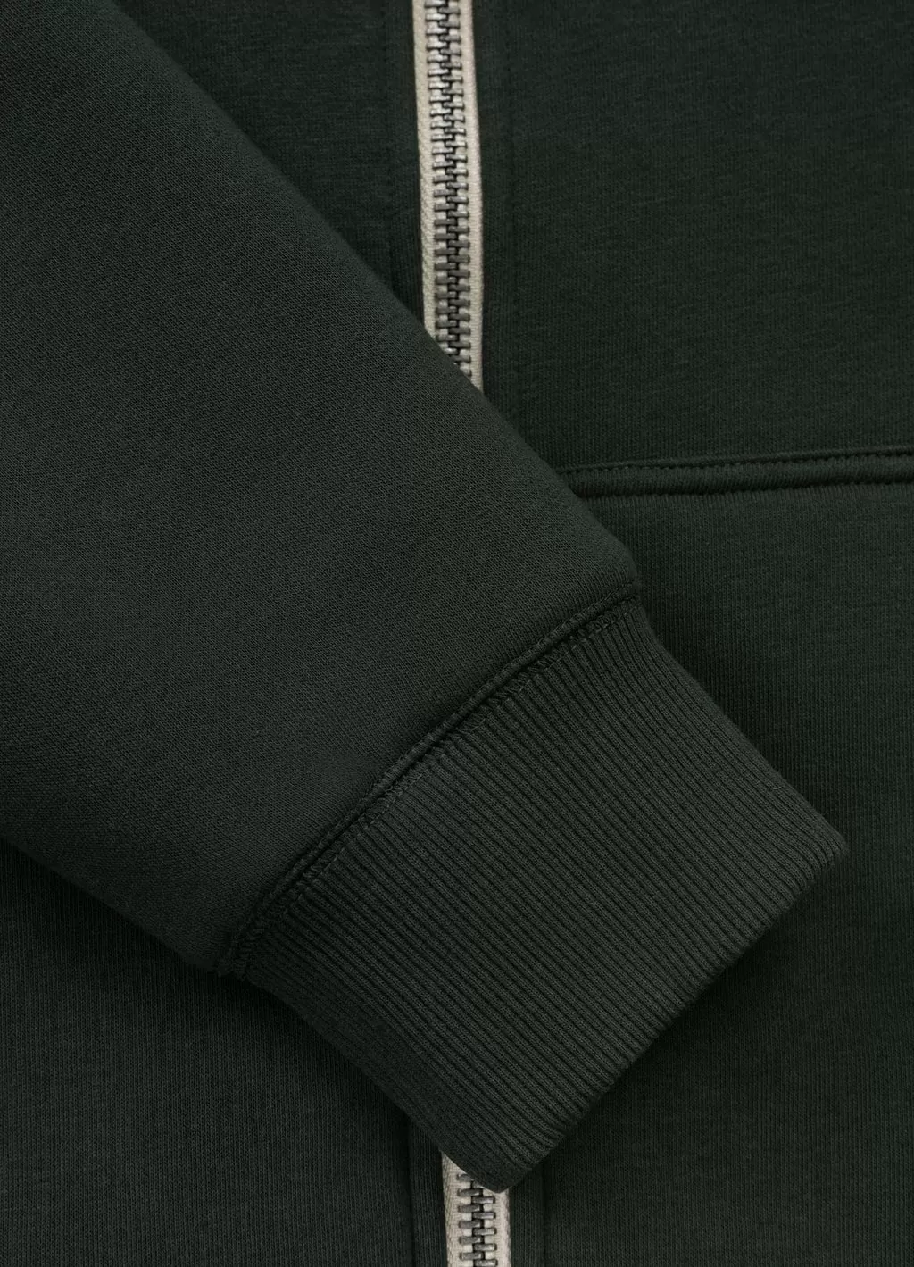 Zip-up hoodie RUFFIN DETROIT - GREEN - 3