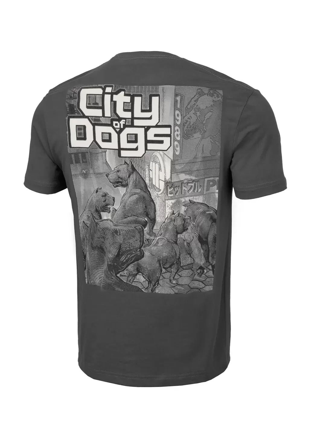 CITY OF DOGS - PITBULL - GRAY - 6