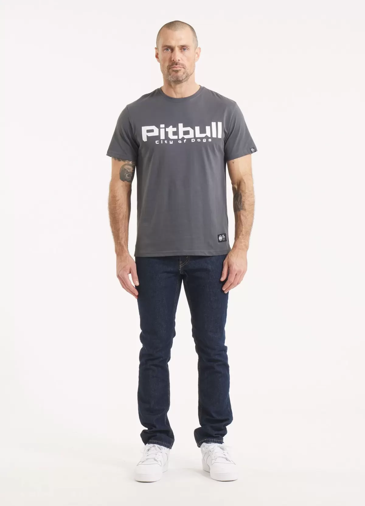 CITY OF DOGS - PITBULL - GRAY - 7
