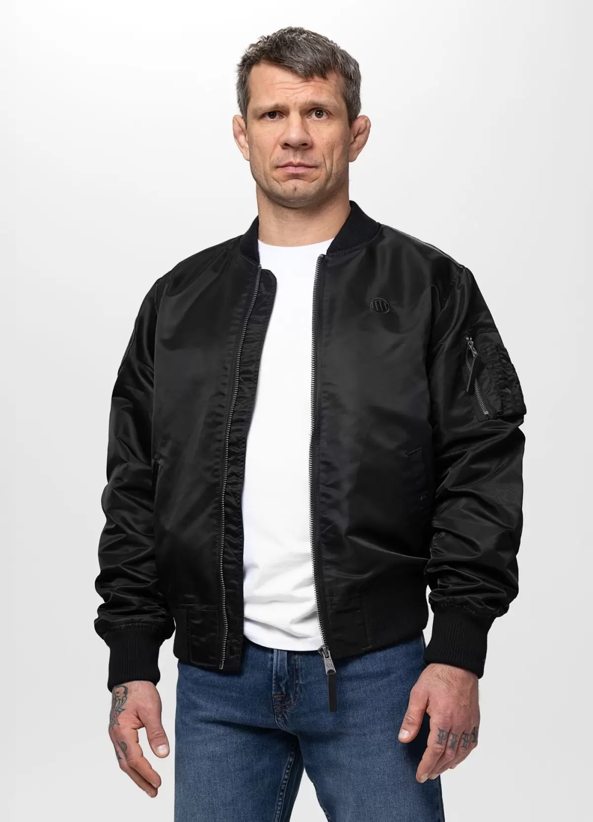 BOMBER MA-1 AKRON - PITBULL - JAKNA - BLACK - 7