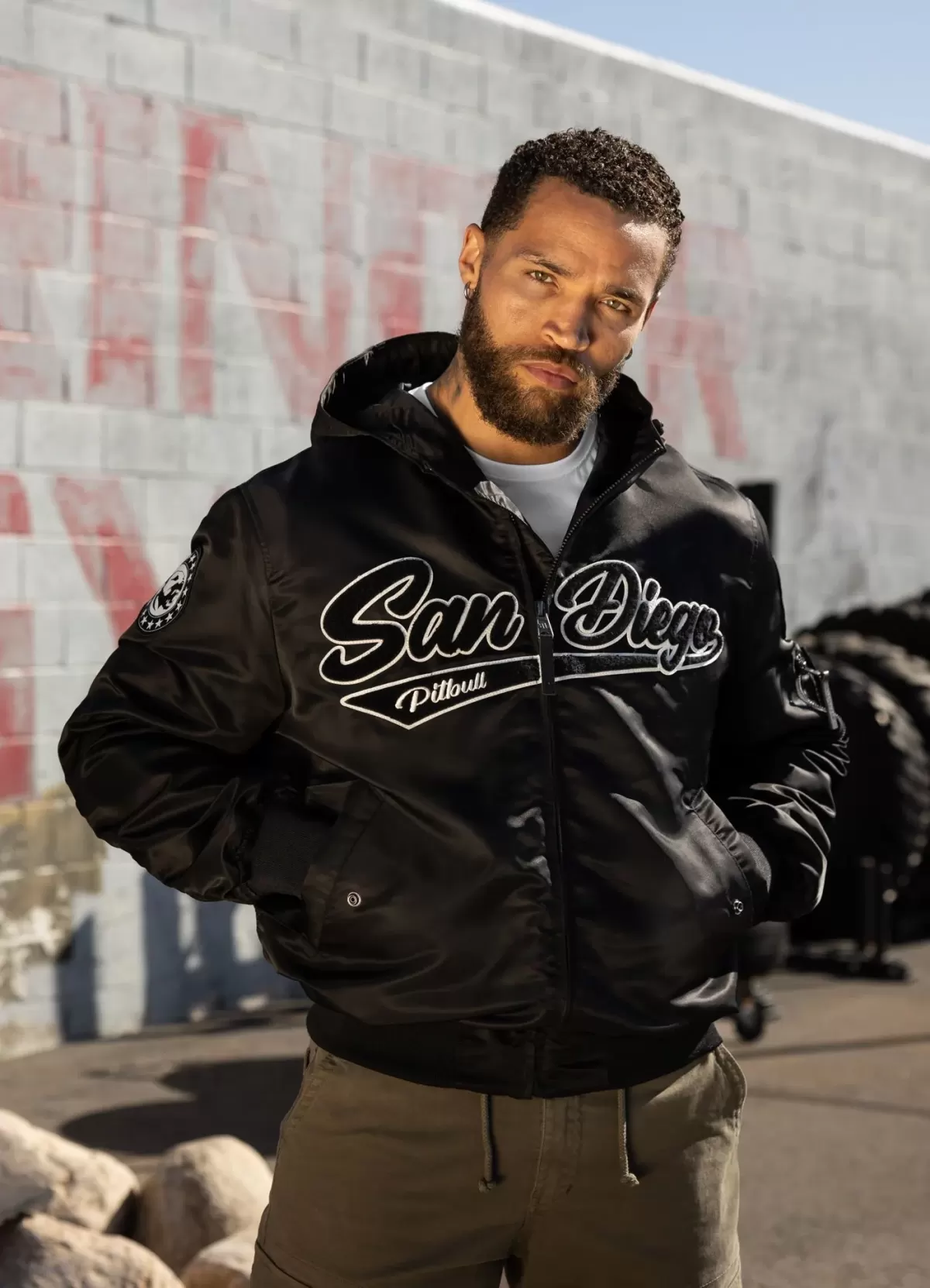 BOMBER JACKET AERO - PITBULL - JAKNA