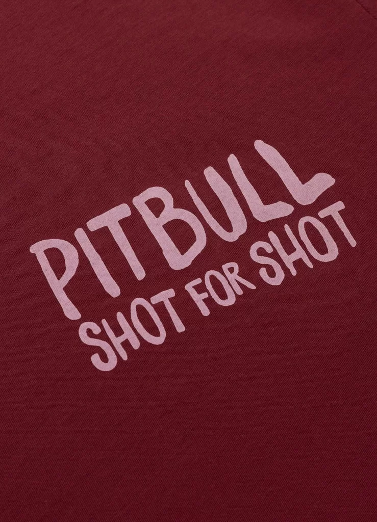 Pitbull - SHOT FOR SHOT - Burgundy - Majica - 5