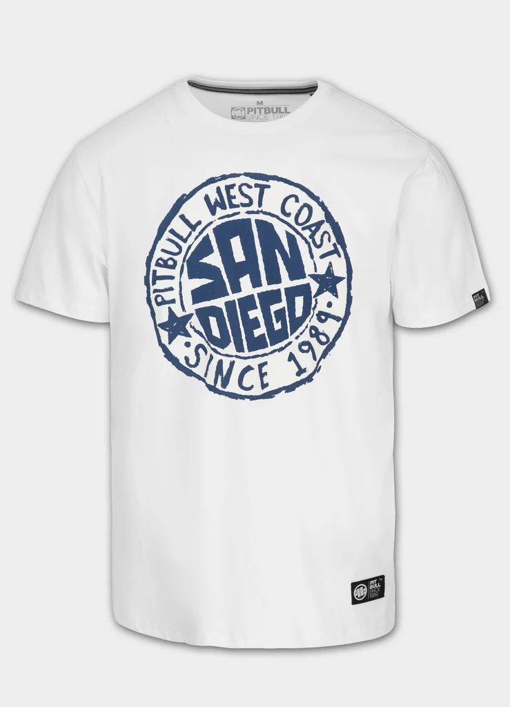 Pitbull - SAN DIEGO SUN - WHITE - Majica