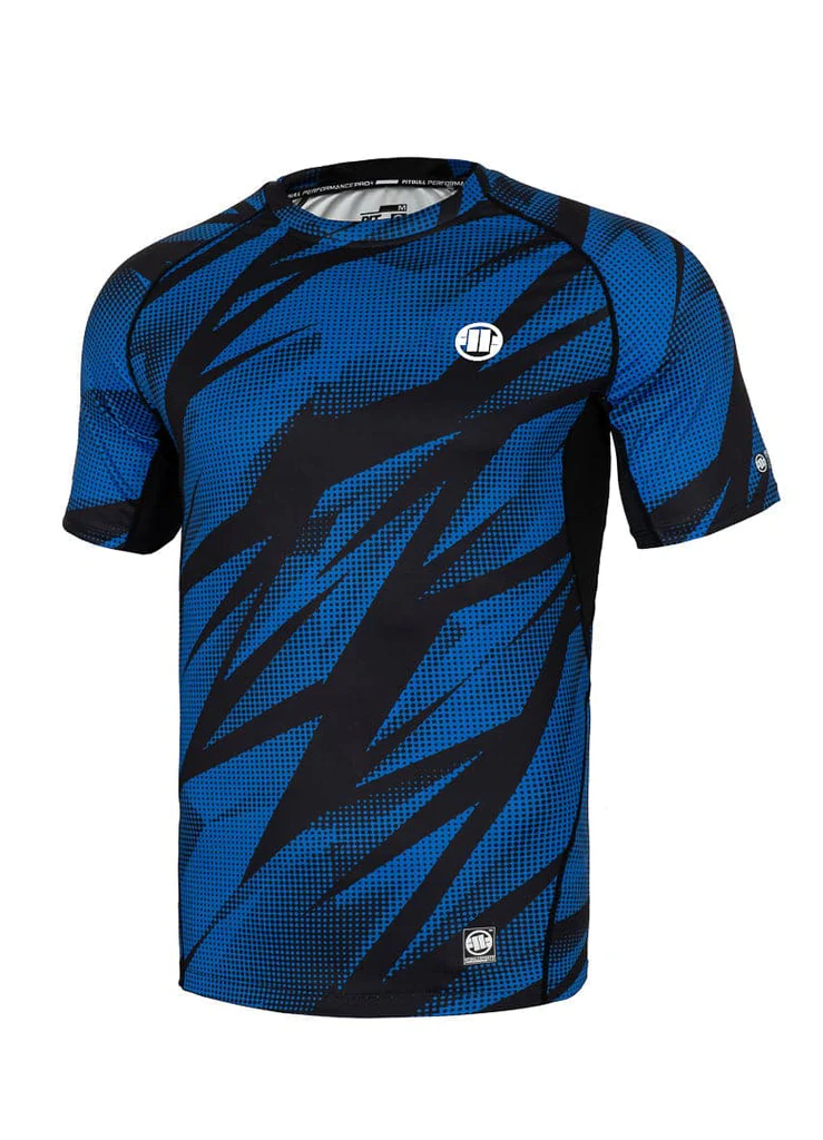 Pitbull - DOT CAMO 2 - Blue camo - Rashguard