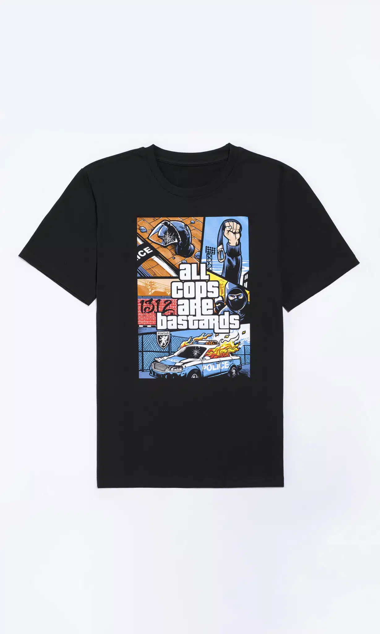 PG WEAR - ACAB - GTA - BLACK - Majica