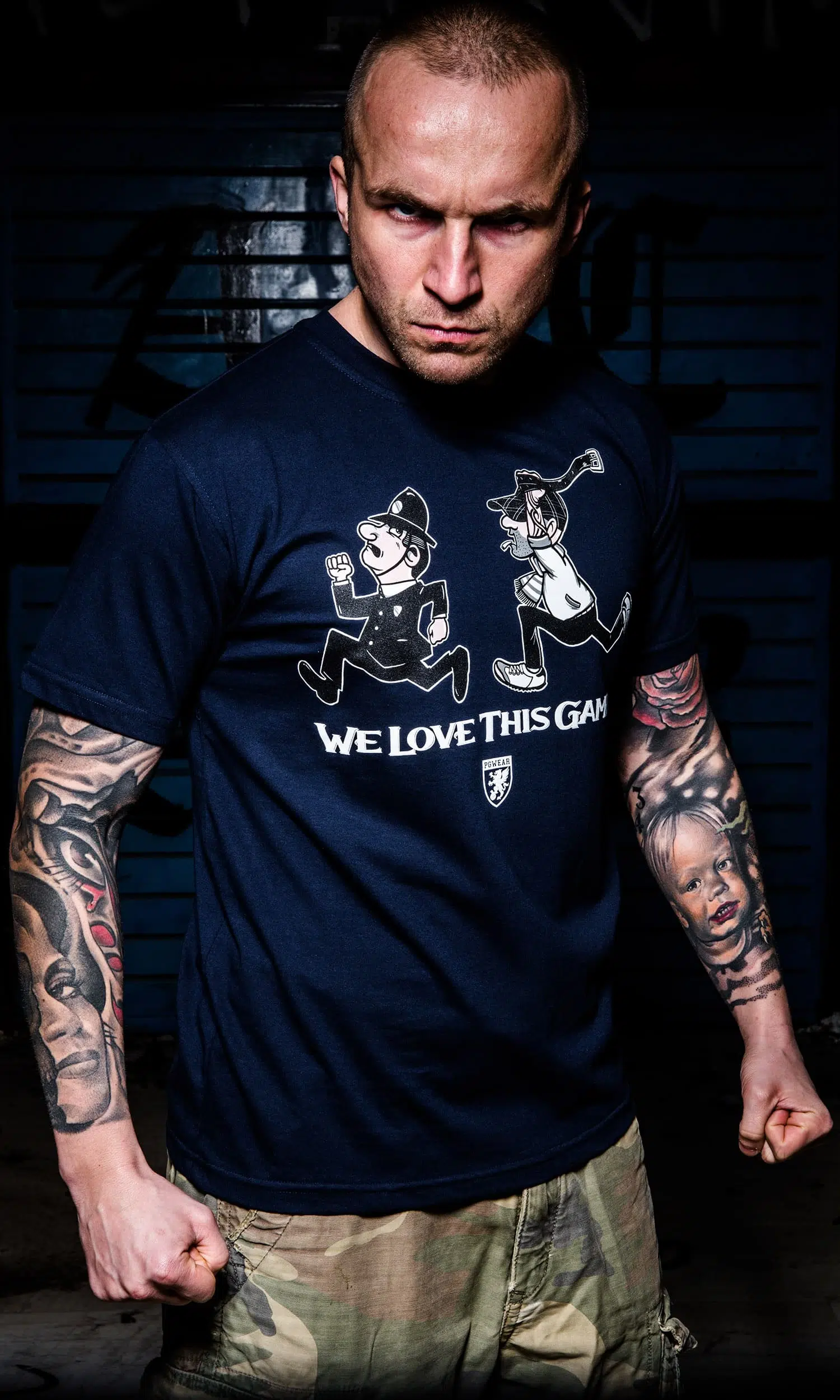 PG WEAR - WE LOVE THIS GAME - NAVY BLUE - Majica