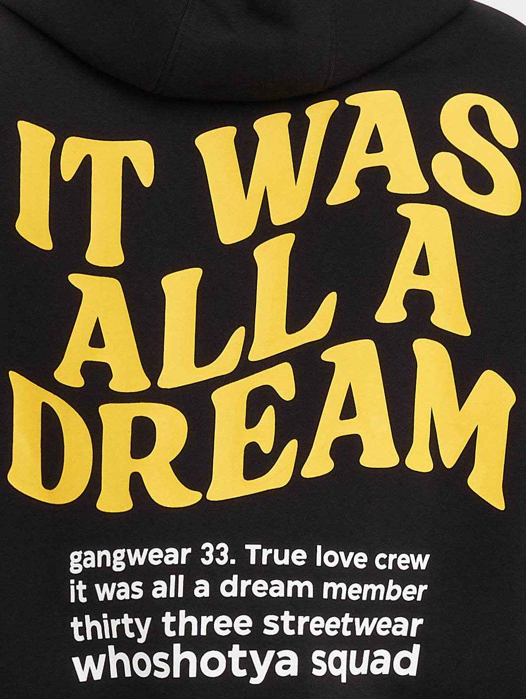 Whoshotya - Dreamerz - BLACK - Dukserica Oversize - 4