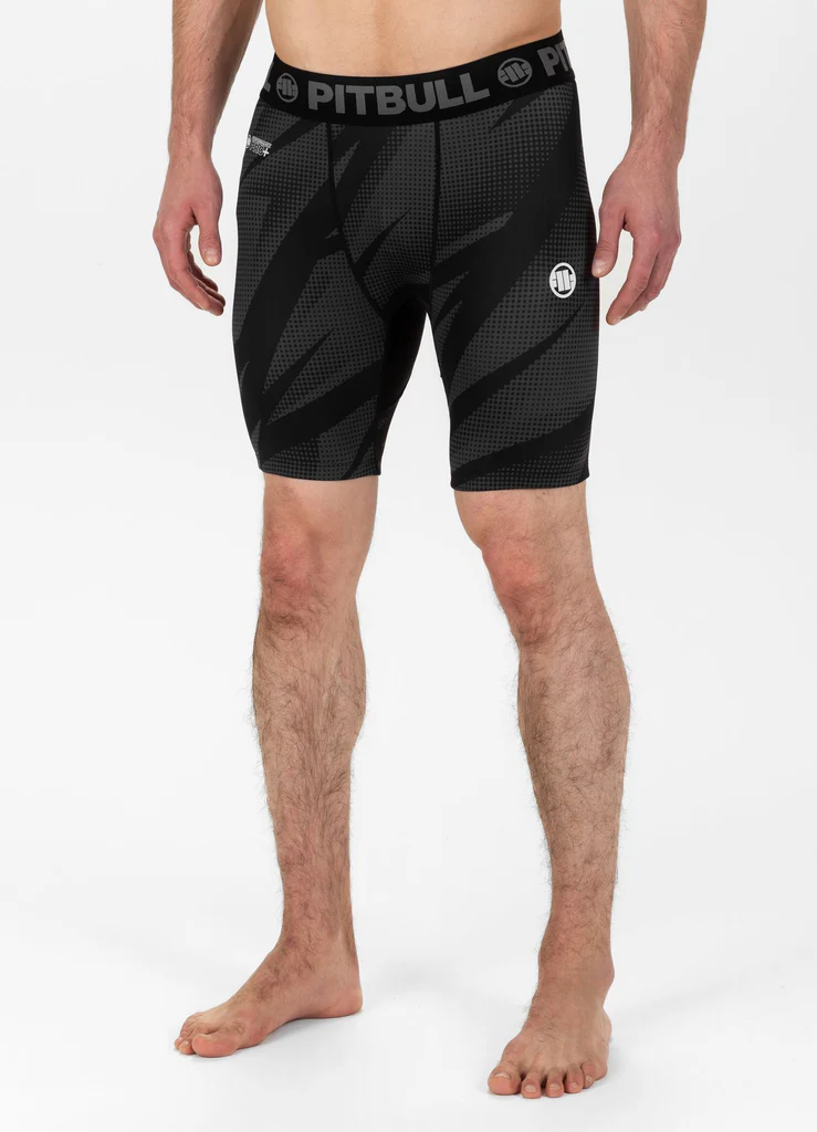 Pitbull - DOT CAMO 2 - Grey - Compression Šorc - 3