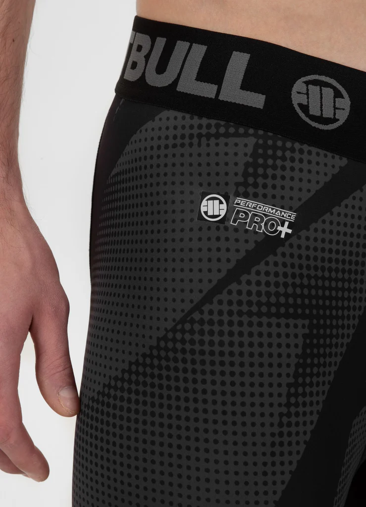 Pitbull - DOT CAMO 2 - Grey - Compression Šorc - 9
