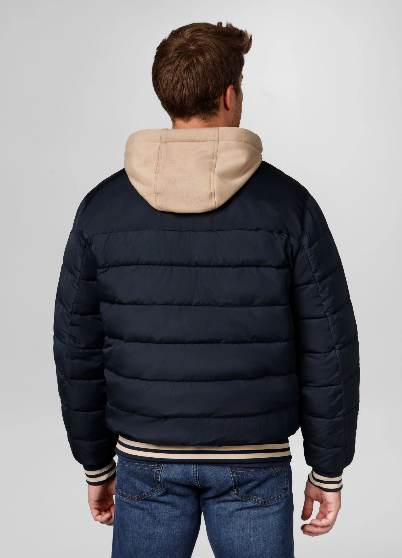 PITBULL - HIDDEN Quilted - NAVY/BEIGE - Jakna - 10