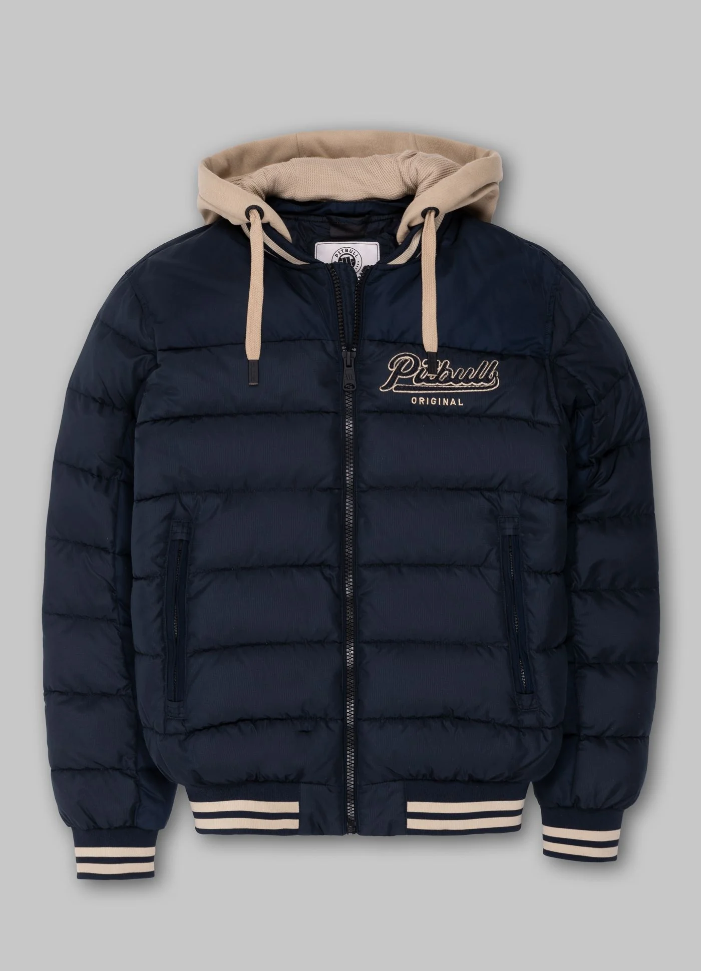 PITBULL - HIDDEN Quilted - NAVY/BEIGE - Jakna - 5