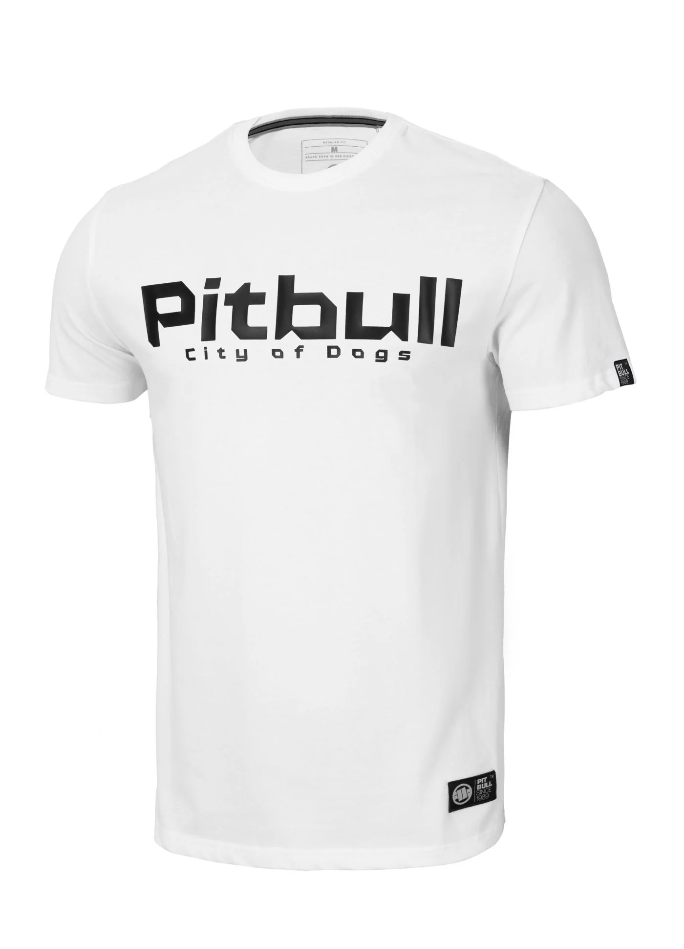 Pitbull - CITY OF DOGS - WHITE - Majica - 5