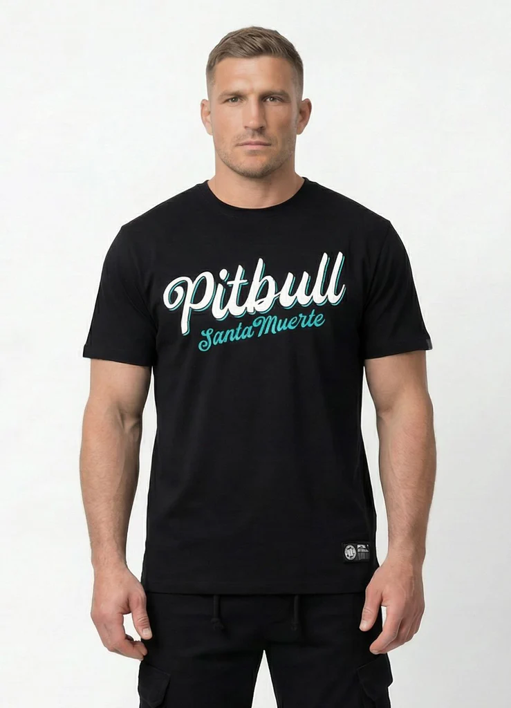 Pitbull - SANTA MUERTE 24 - BLACK - Majica - 9