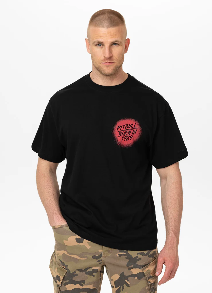 Pitbull - GRAFFITI - BLACK - Majica - 3