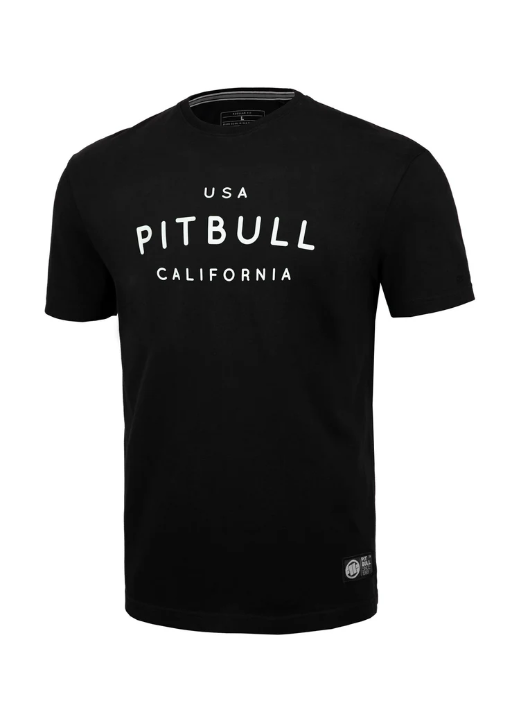 Pitbull - USA CAL - BLACK - Majica - 2
