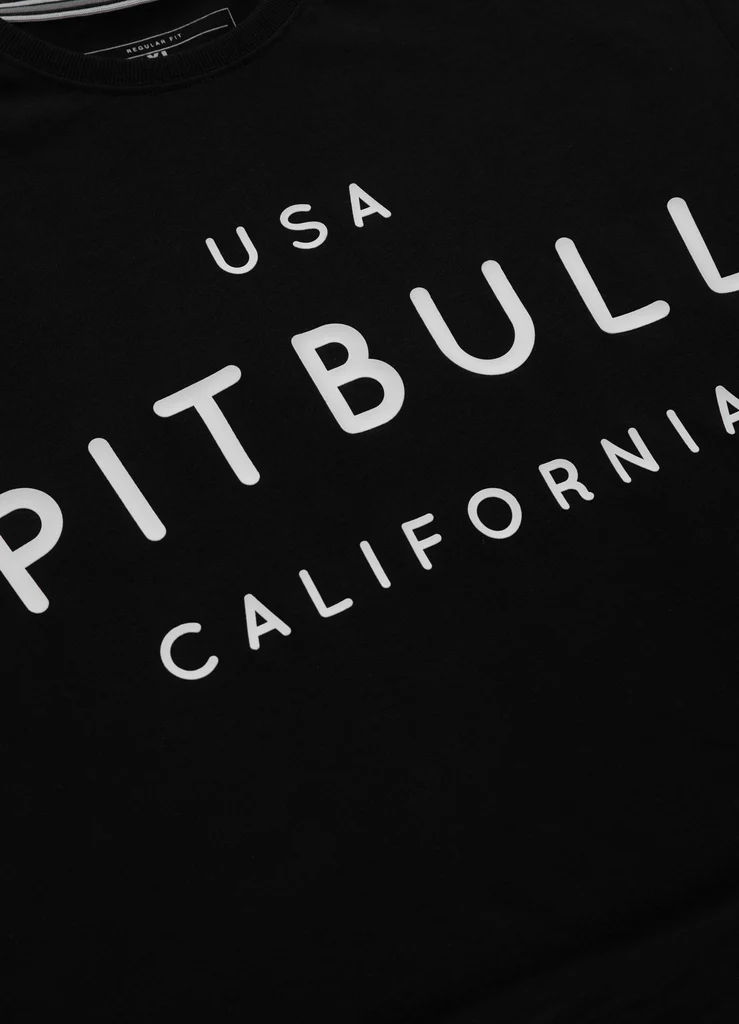 Pitbull - USA CAL - BLACK - Majica - 4