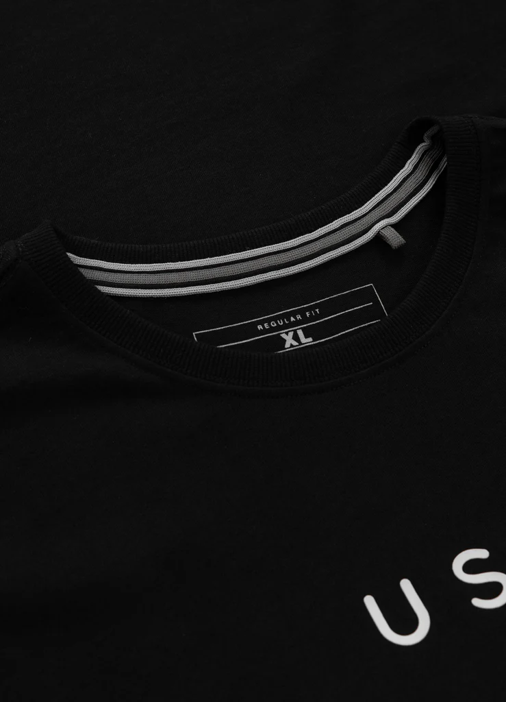 Pitbull - USA CAL - BLACK - Majica - 5