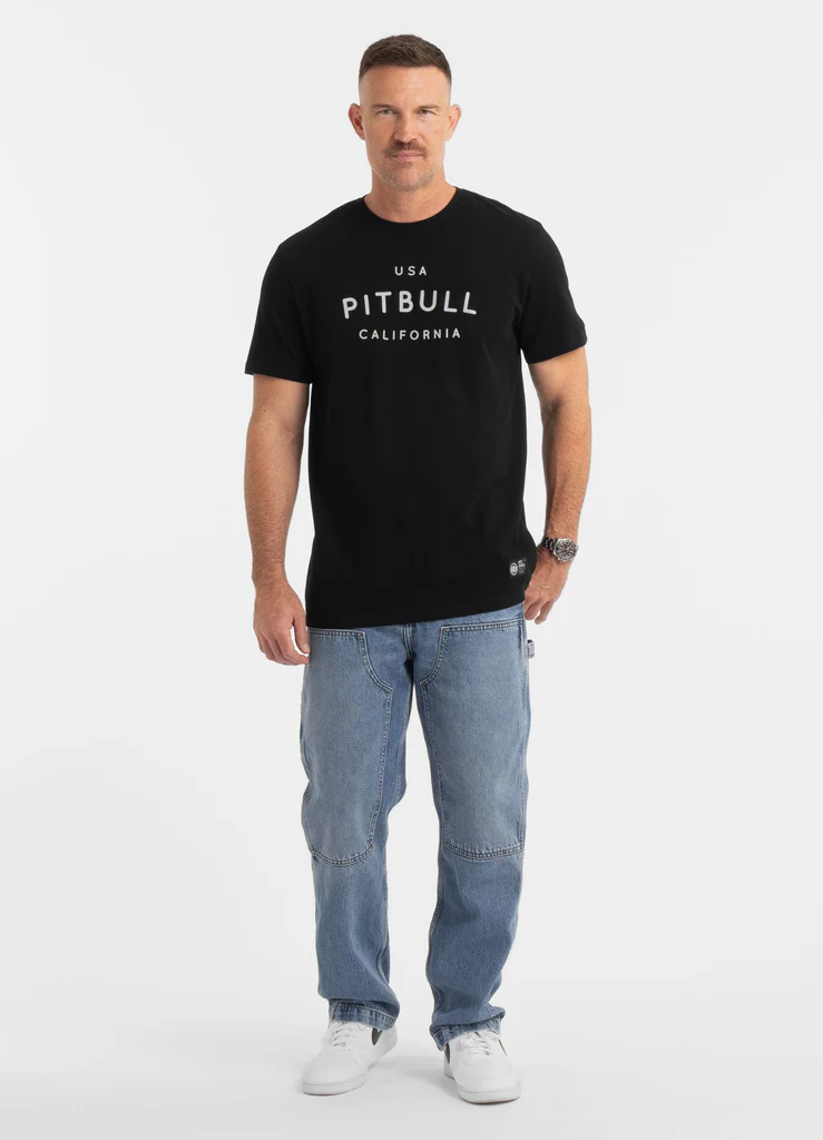 Pitbull - USA CAL - BLACK - Majica - 8
