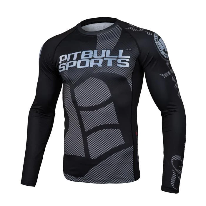Pitbull - BERSERKERS BIG B - BLACK - Rashguard