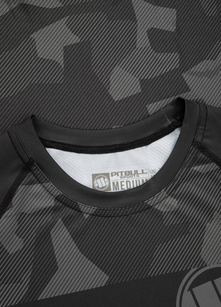 Pitbull - FITTED DILLARD CASINO - GREY CAMO - Rashguard - 4