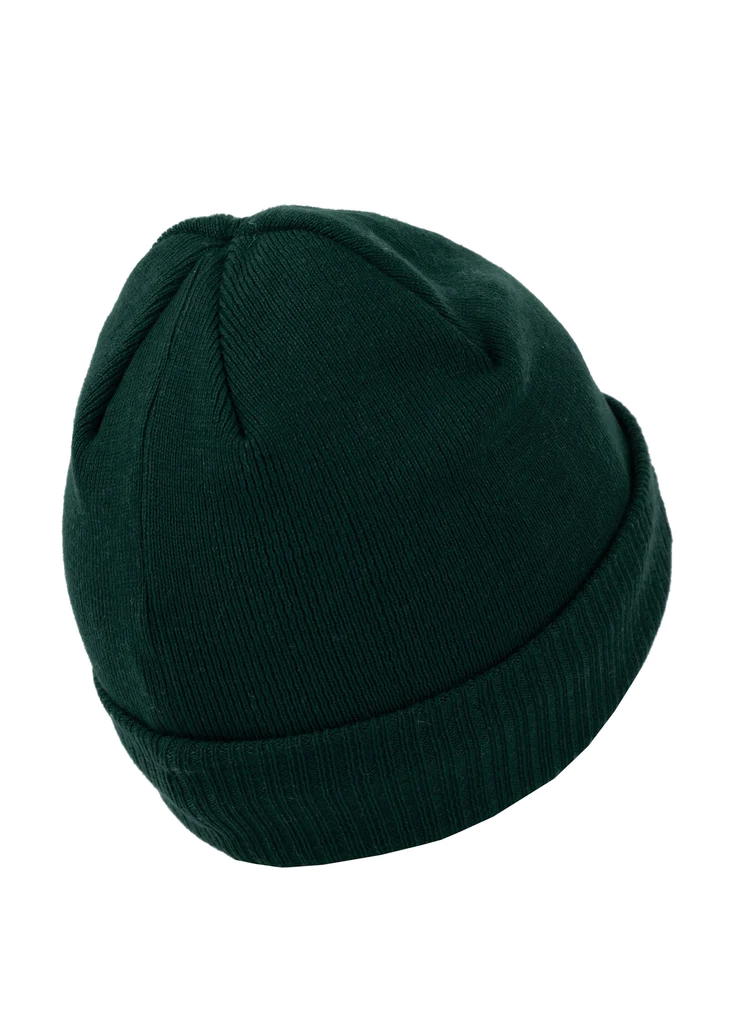 PitBull - Beanie SMALL LOGO - Green - Kapa - 3