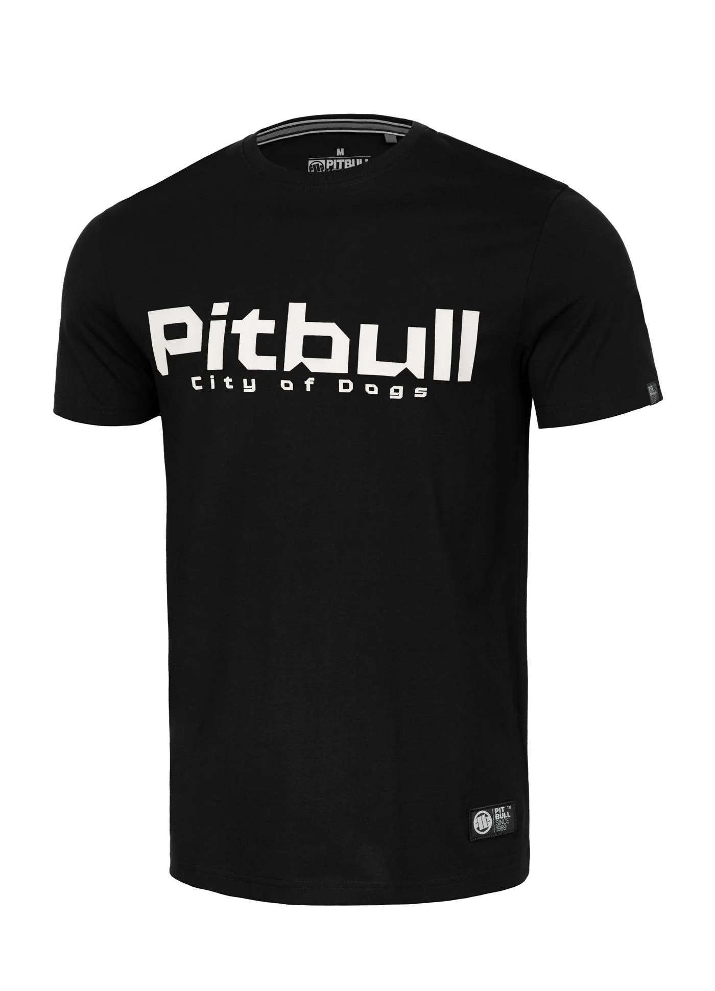 Pitbull - CITY OF DOGS - BLACK - Majica