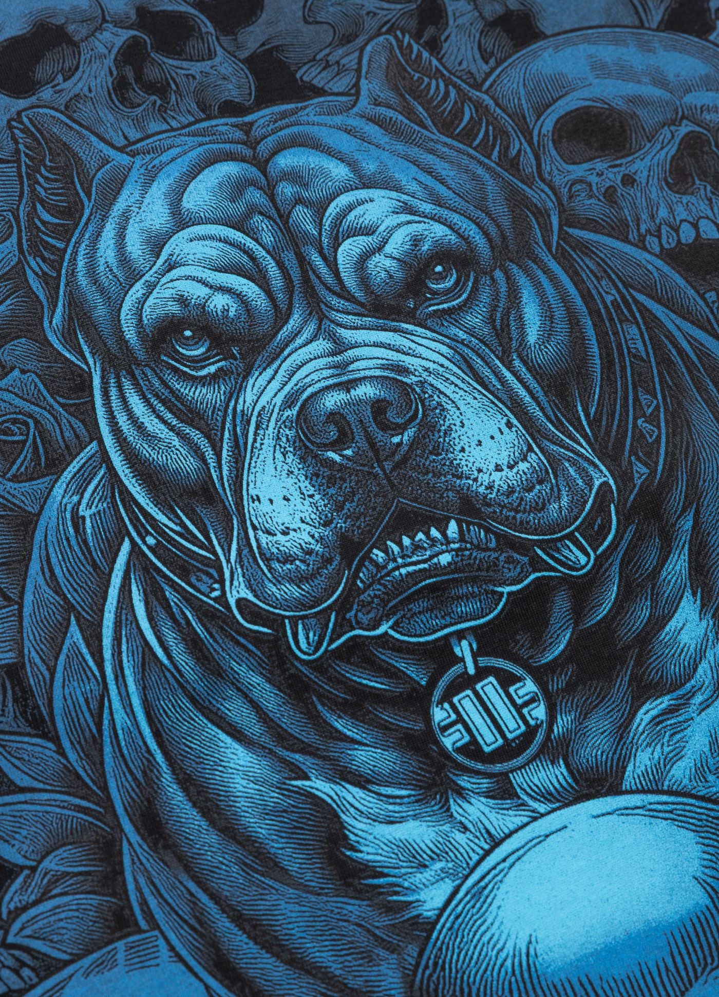 Pitbull - GUARDIAN ANGEL - BLACK - Majica - 4