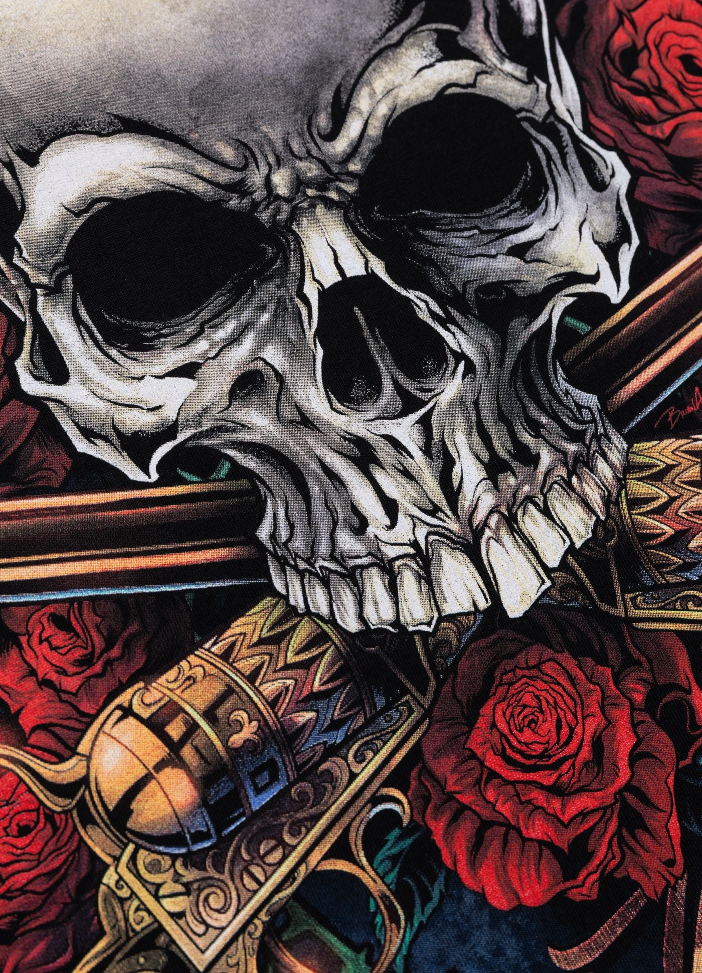 Pitbull - SANTA MUERTE - BLACK - Majica - 10