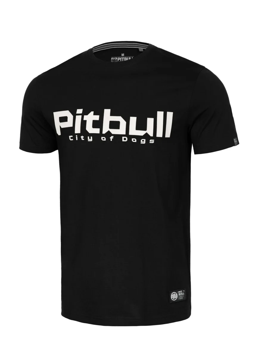 Pitbull | CITY OF DOGS | BLACK | Majica