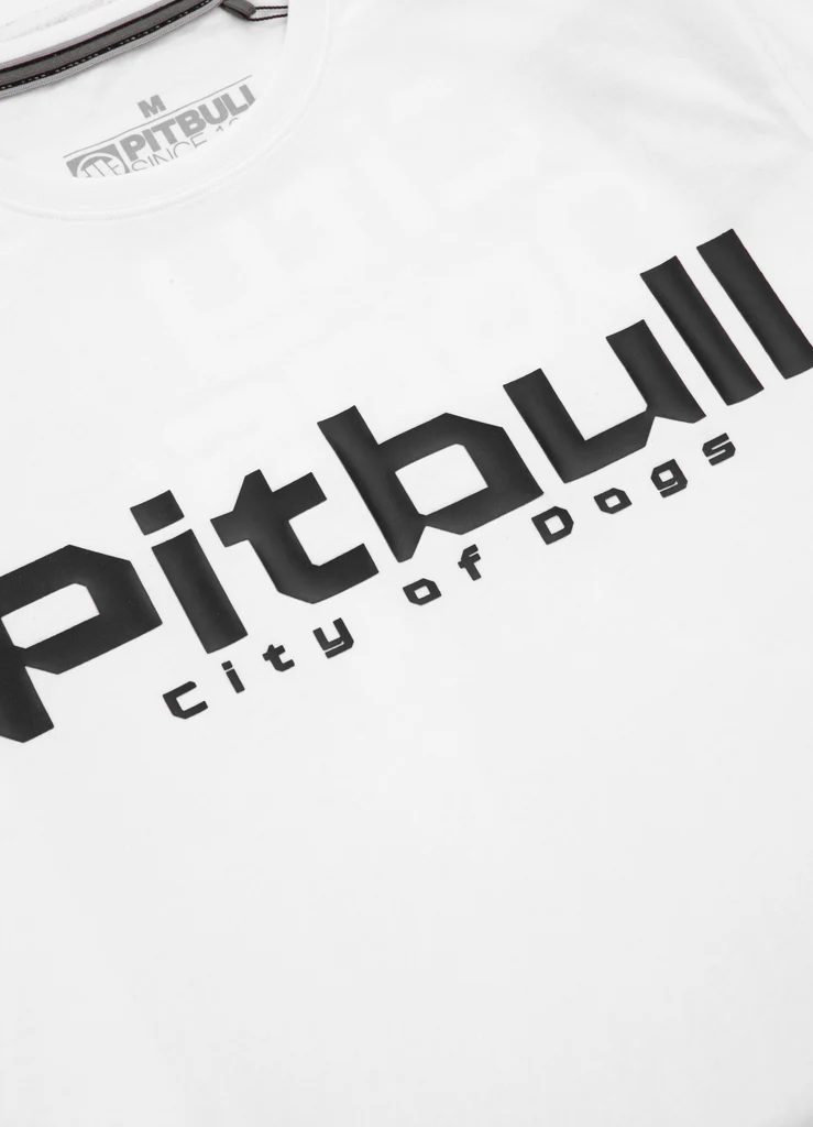 Pitbull | CITY OF DOGS | WHITE | Majica