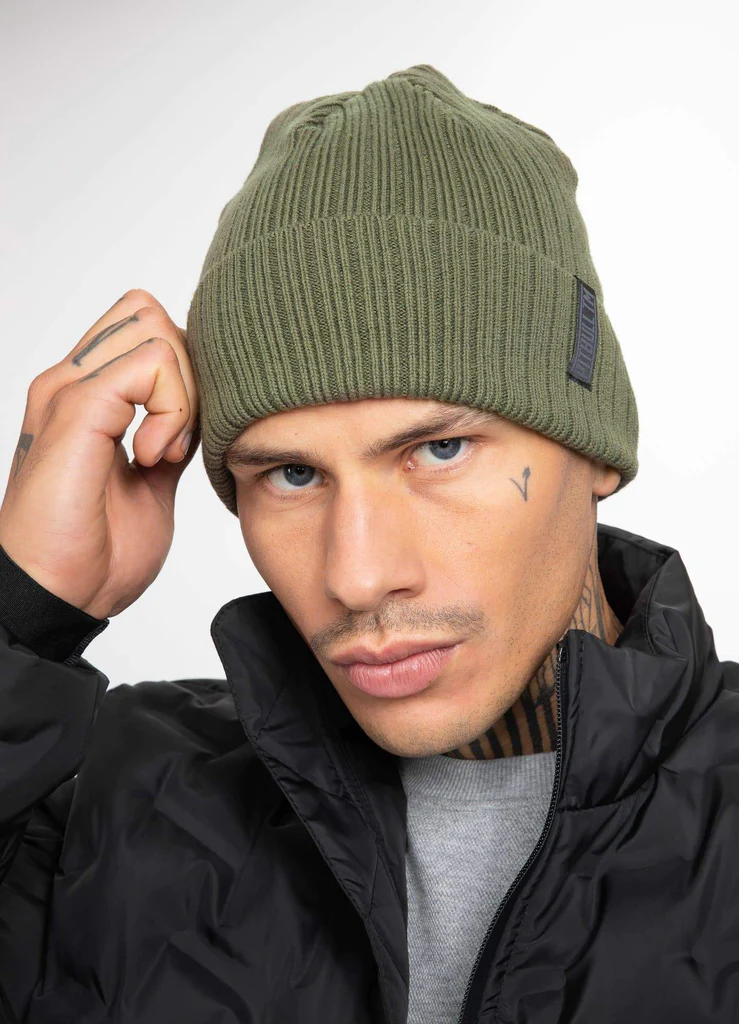 PitBull | Beanie SILVAS | Olive | Kapa