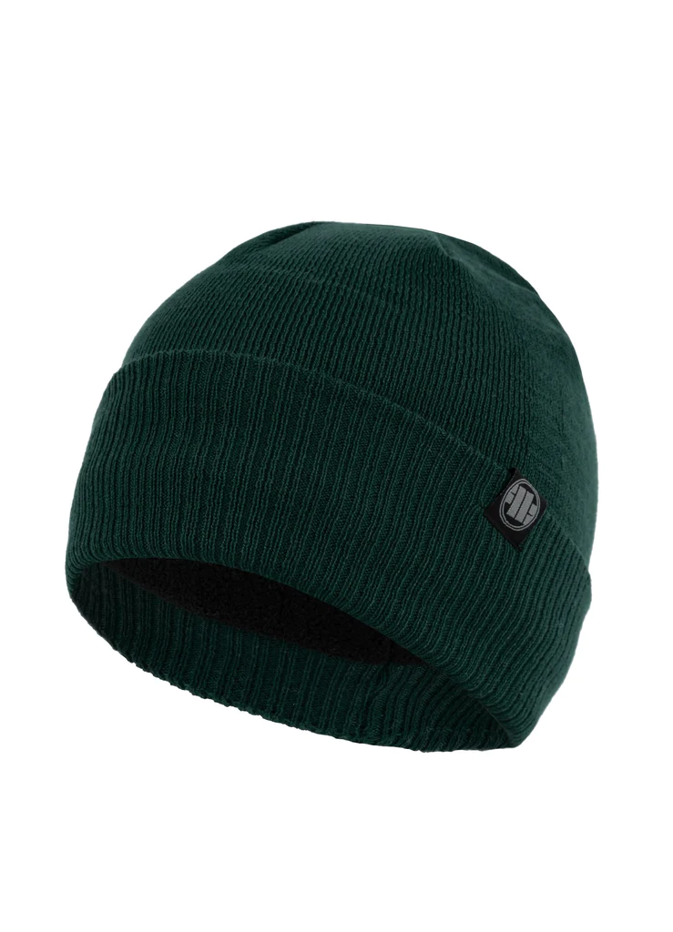 PitBull | Beanie SMALL LOGO | Green | Kapa