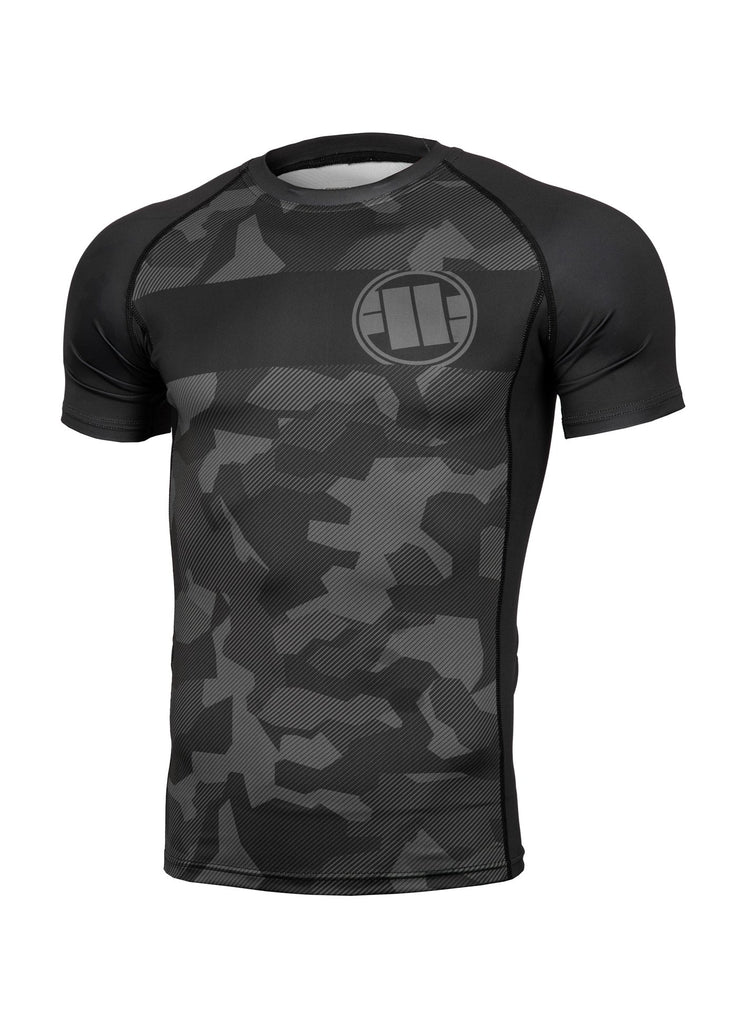 Pitbull | FITTED DILLARD CASINO | GREY CAMO | Rashguard