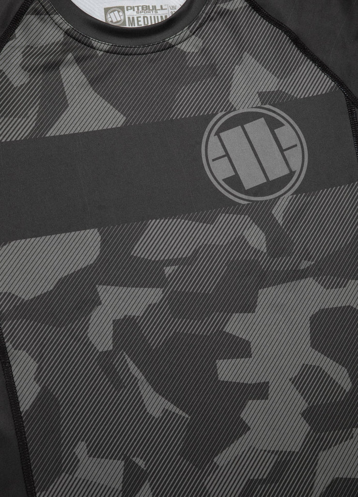 Pitbull | FITTED DILLARD CASINO | GREY CAMO | Rashguard