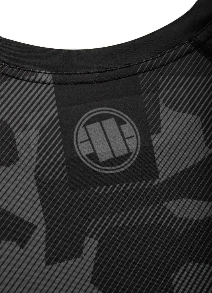 Pitbull | FITTED DILLARD CASINO | GREY CAMO | Rashguard
