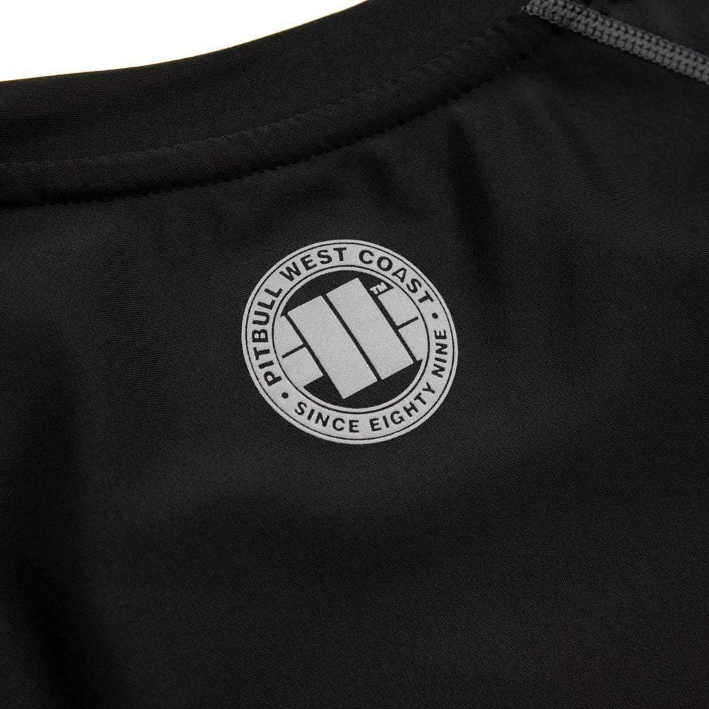 Pitbull | PRO PLUS SMALL LOGO | BLACK| Rashguard