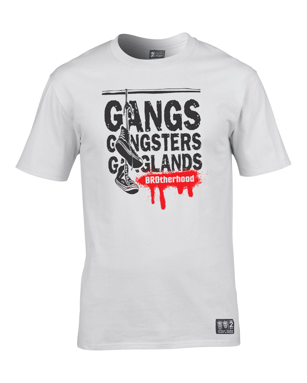 2bro | GANG | WHITE | Majica