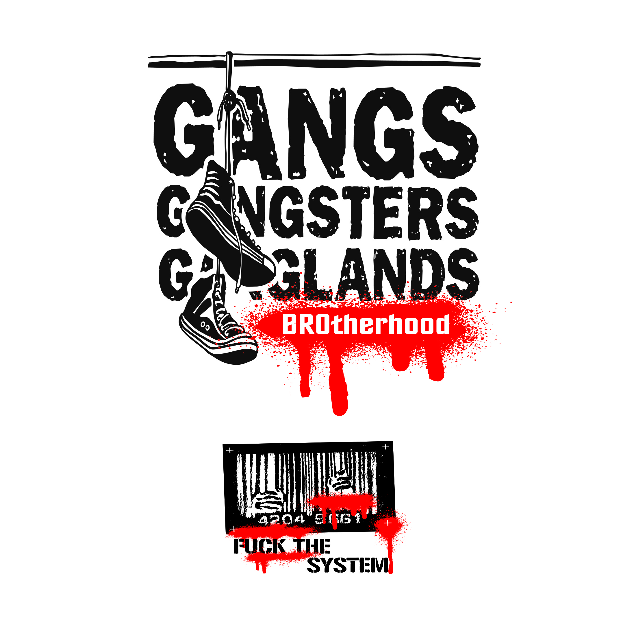 2bro | GANG | WHITE | Majica