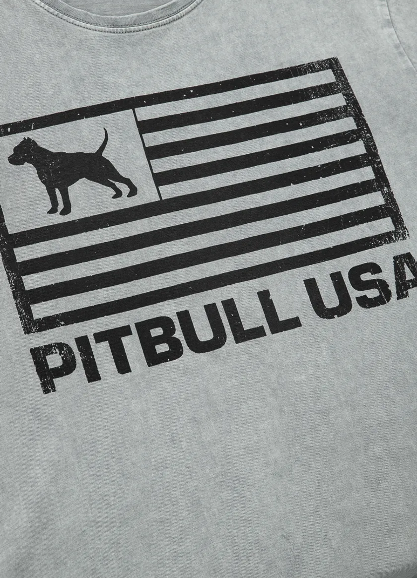 Pitbull | USA | GREY | Majica