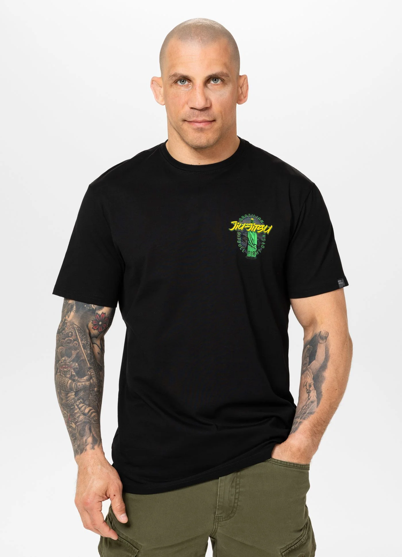 Pitbull | BJJ FIGHT DVSN | BLACK | Majica