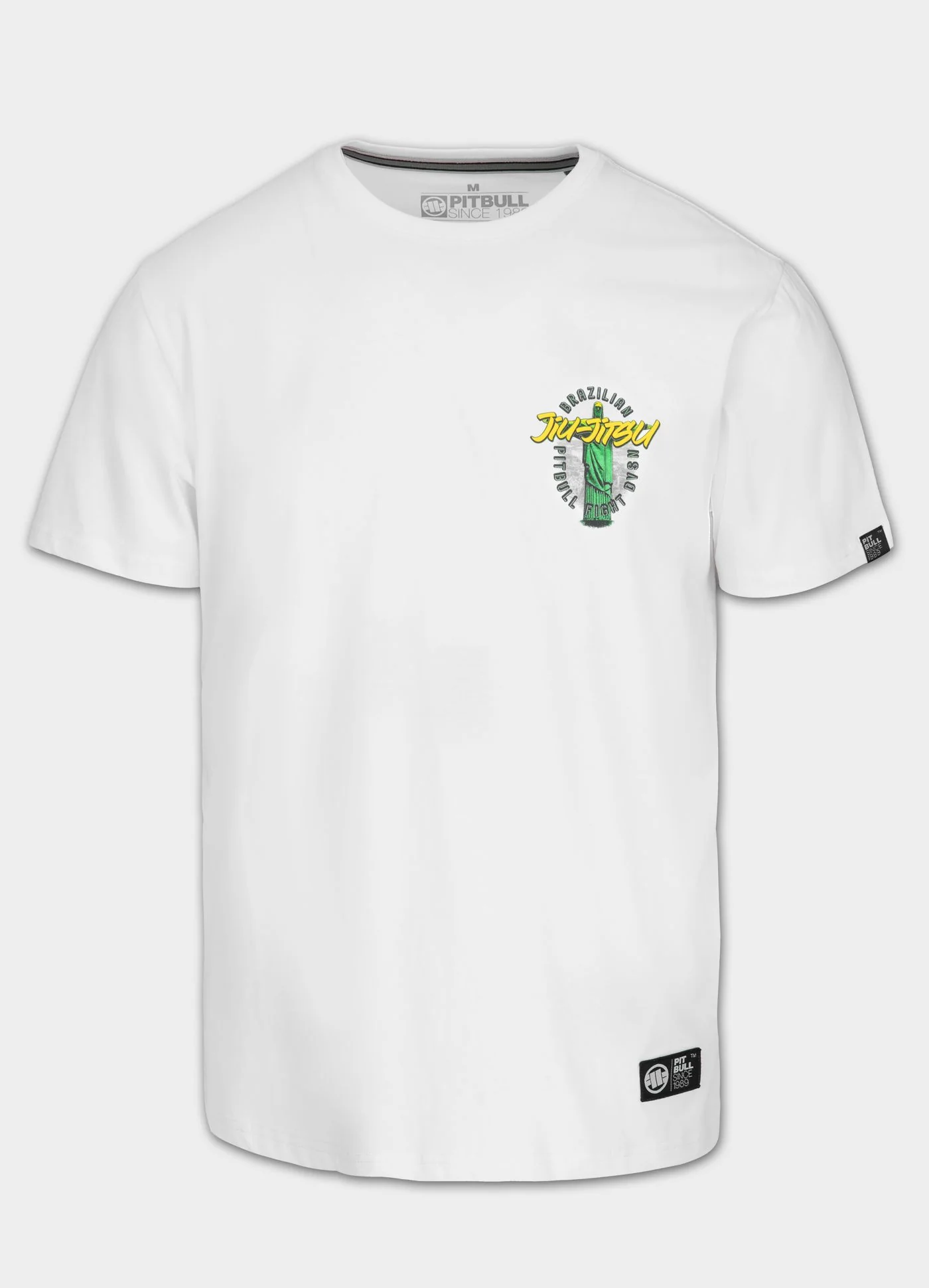 Pitbull | BJJ FIGHT DVSN | WHITE | Majica