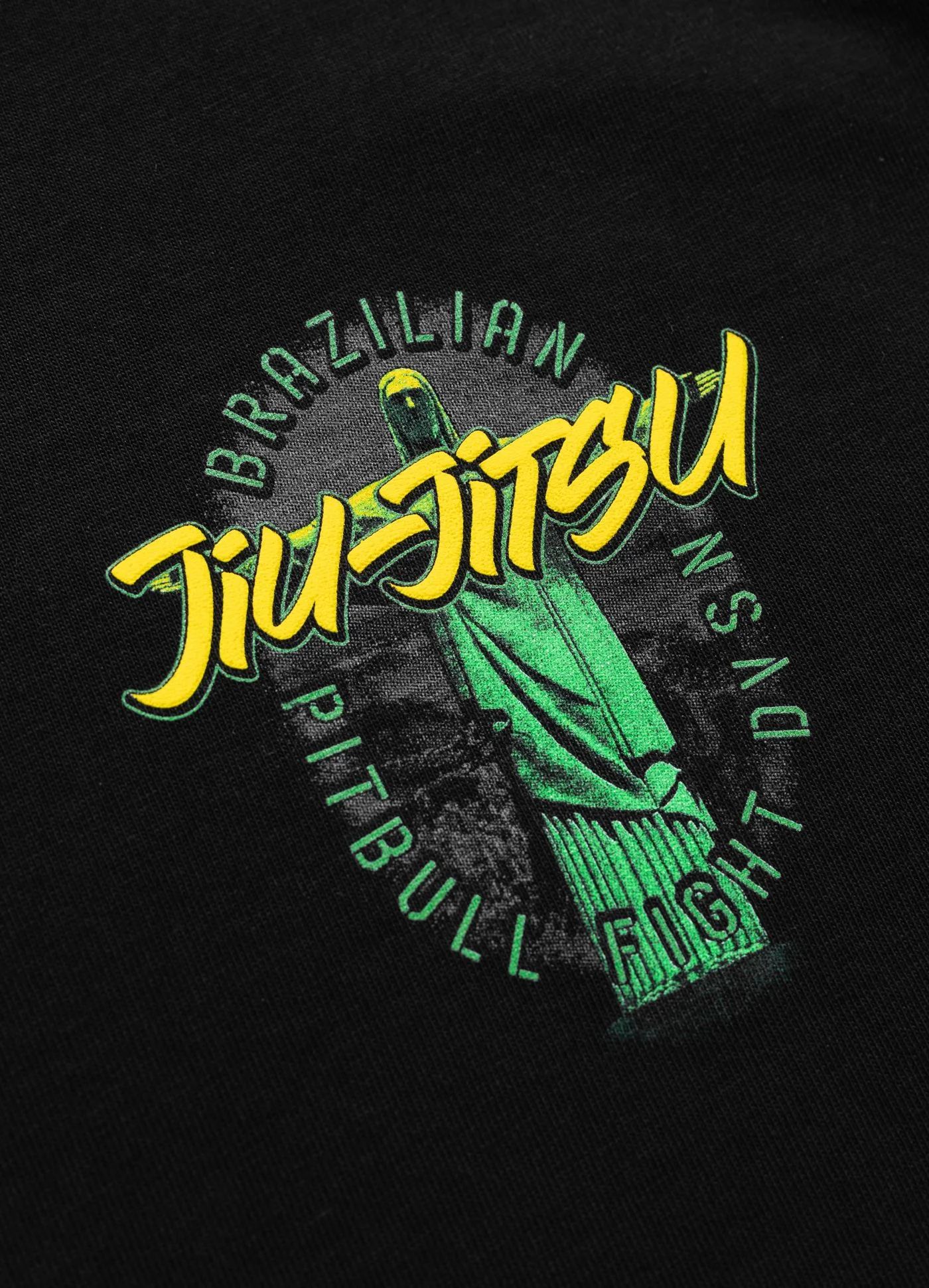 Pitbull | BJJ FIGHT DVSN | BLACK | Majica