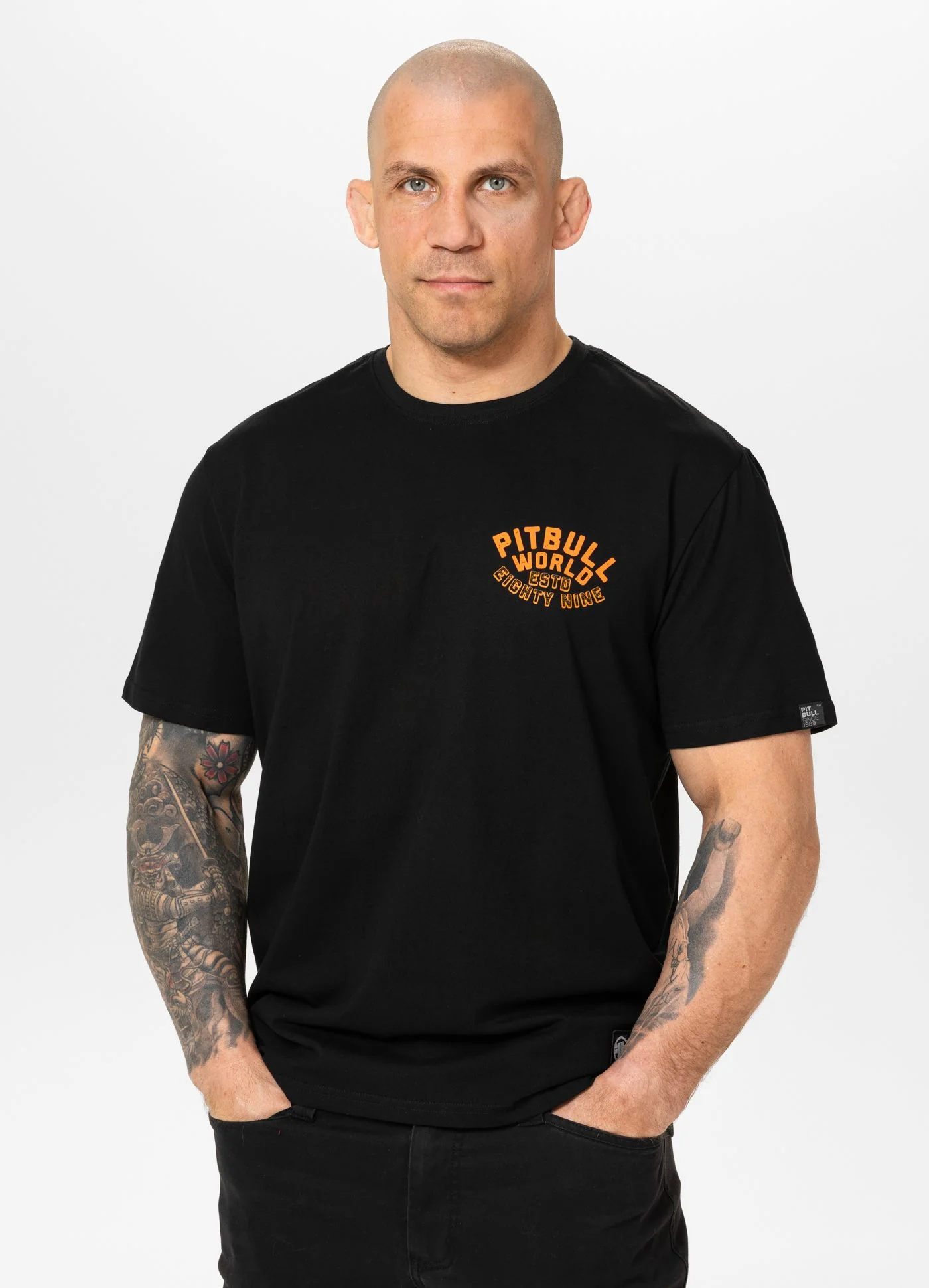 Pitbull | GUARDIAN ANGEL | BLACK | Majica
