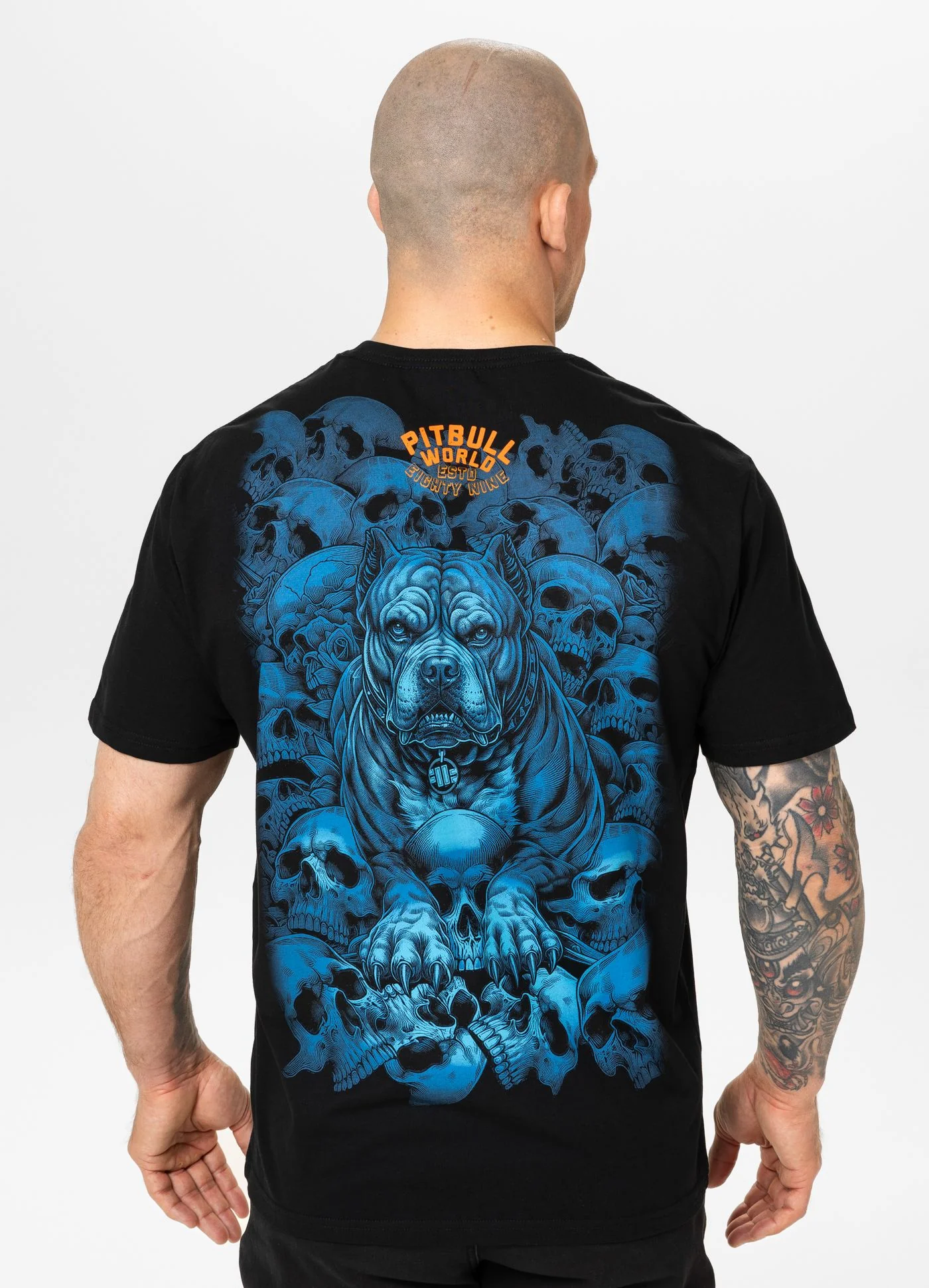 Pitbull | GUARDIAN ANGEL | BLACK | Majica