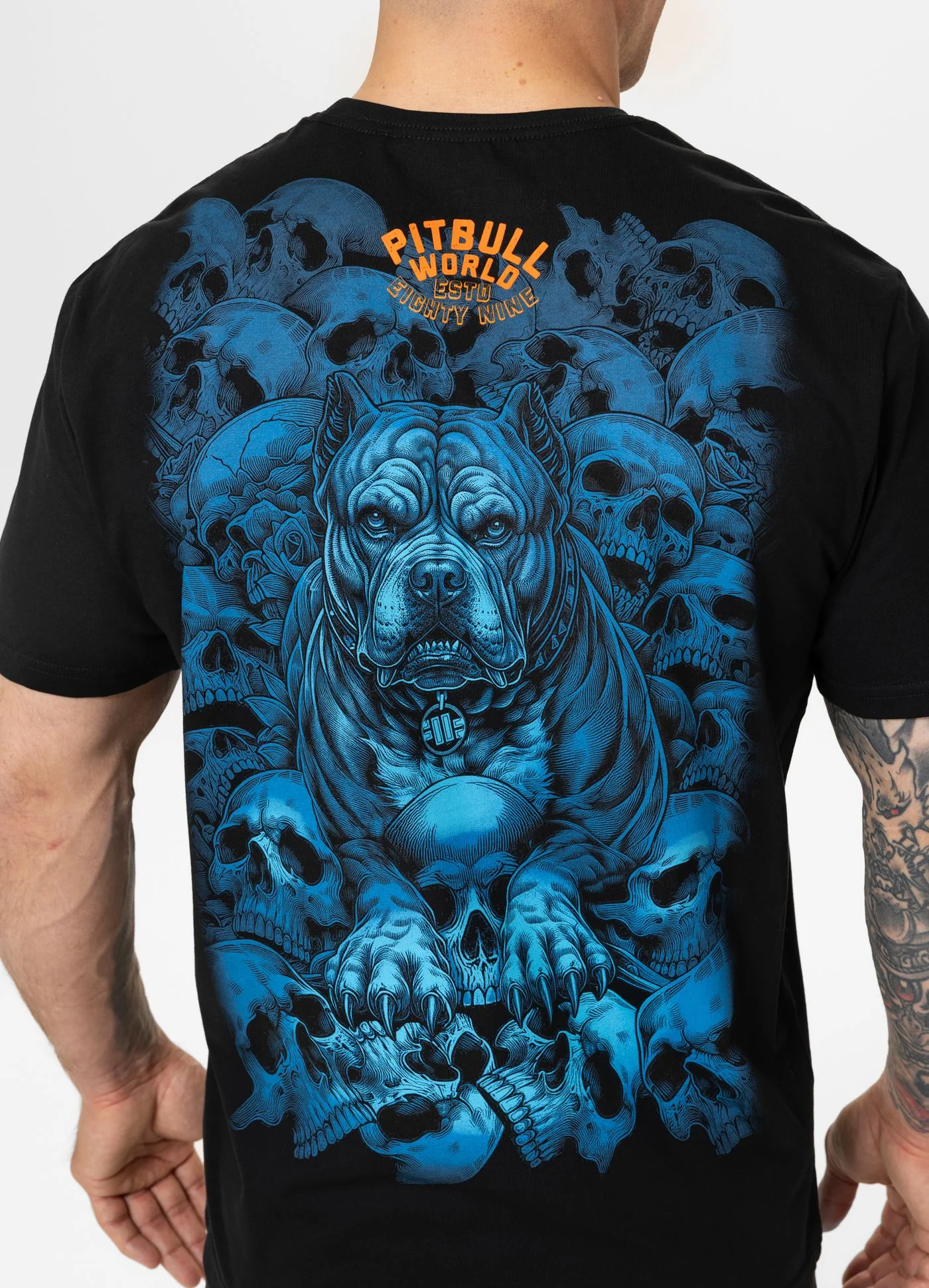 Pitbull | GUARDIAN ANGEL | BLACK | Majica