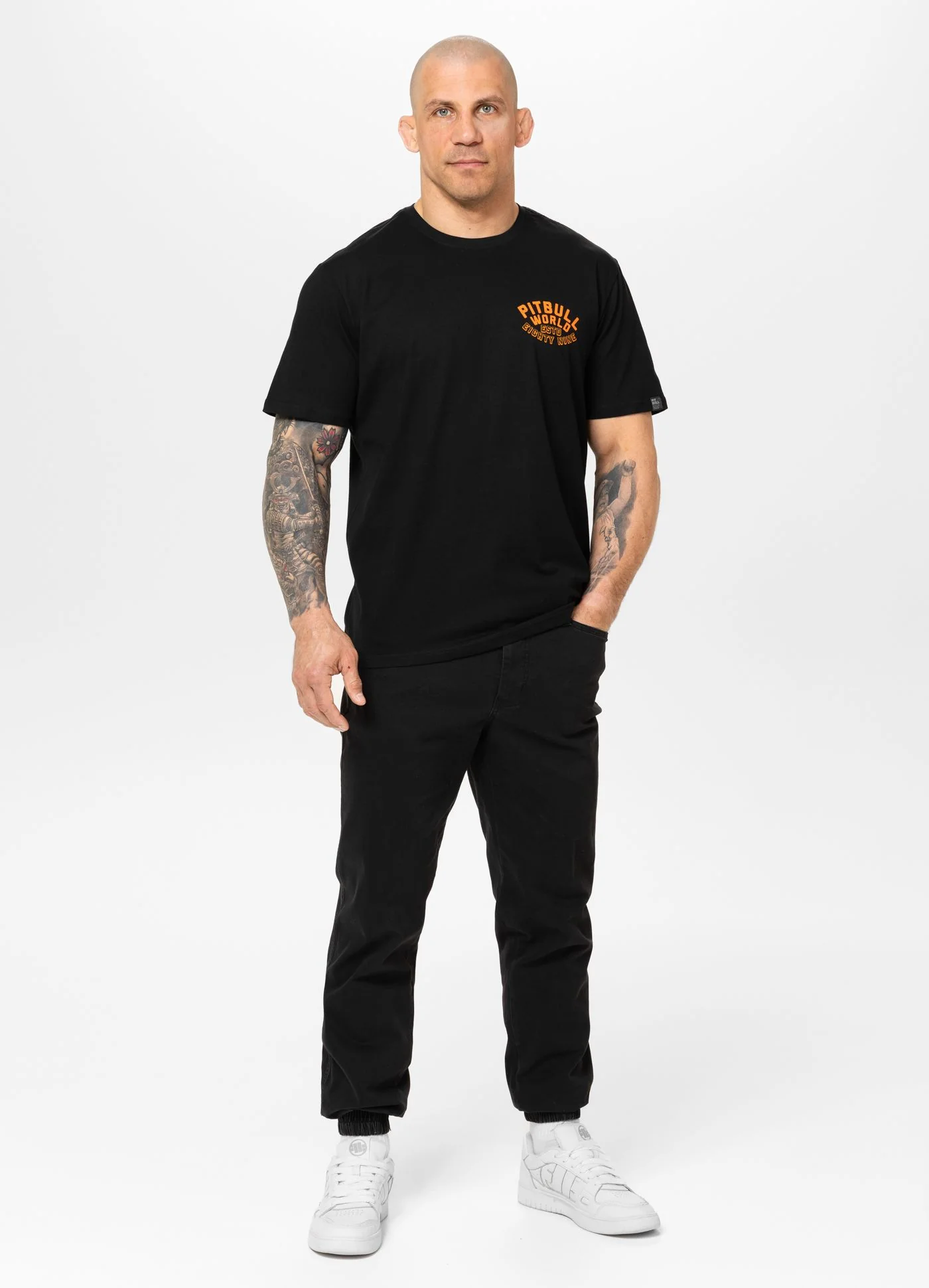 Pitbull | GUARDIAN ANGEL | BLACK | Majica