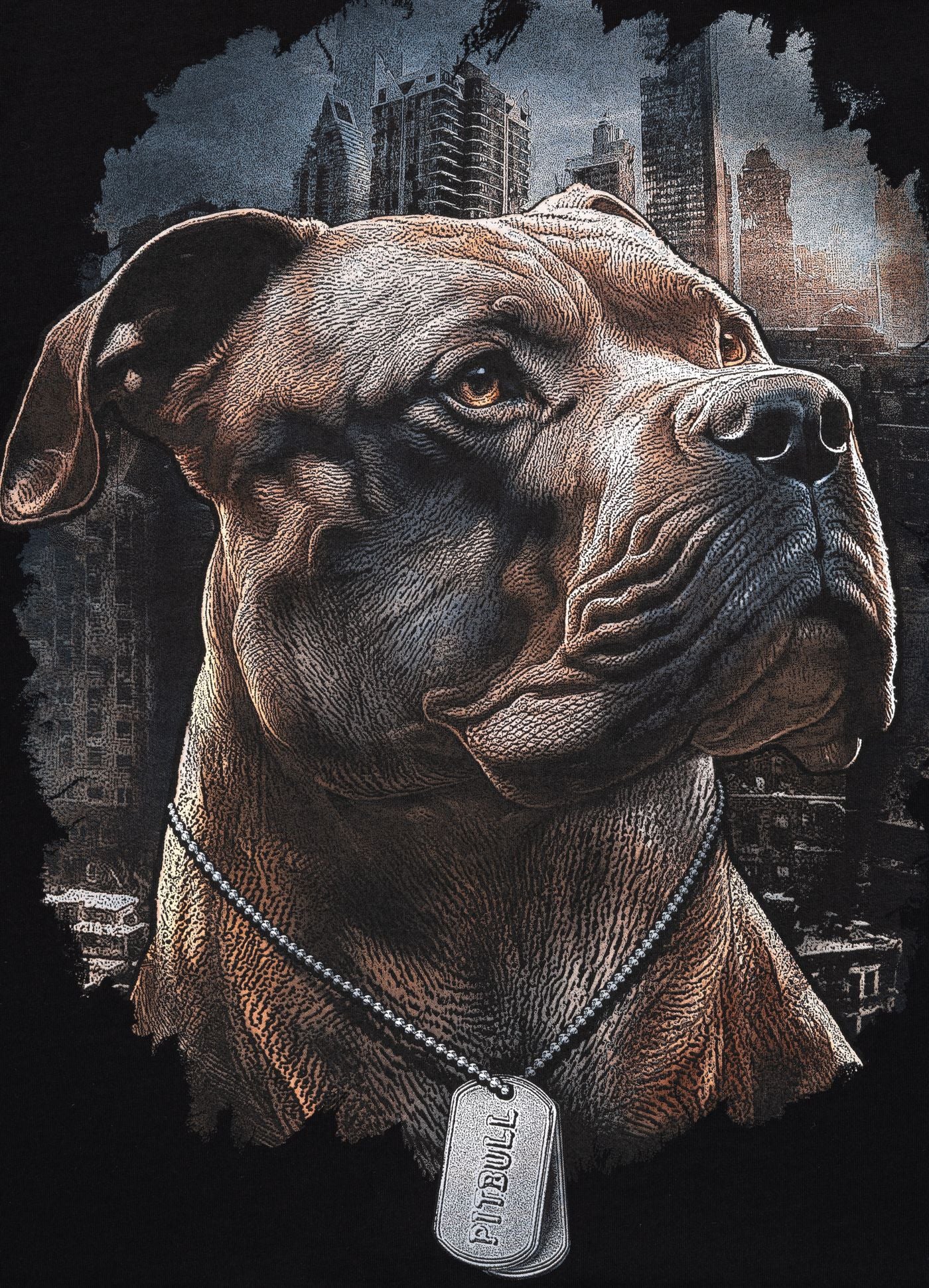 Pitbull | HERO | BLACK | Majica